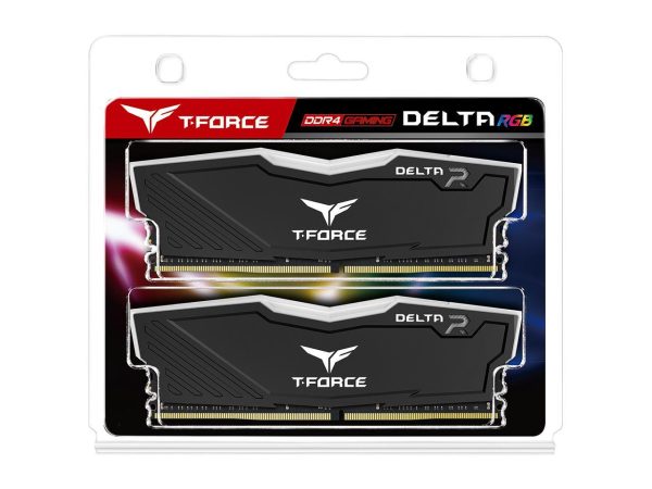 Team T-Force Delta RGB 32GB (2 x 16GB) 288-Pin PC RAM DDR4 3600 (PC4 28800) Desktop Memory Model TF3D432G3600HC18JDC01 - Image 3