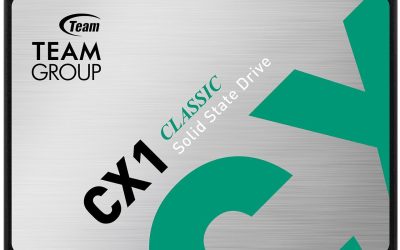 Team Group CX1 2.5″ 480GB SATA III 3D NAND Internal Solid State Drive (SSD) T253X5480G0C101