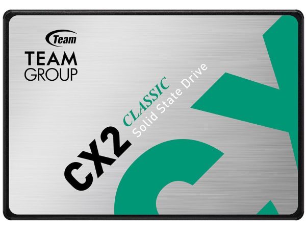 Team Group CX2 2.5" 512GB SATA III 3D NAND Internal Solid State Drive (SSD) T253X6512G0C101