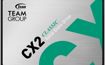 Team Group CX2 2.5″ 1TB SATA III 3D NAND Internal Solid State Drive (SSD) T253X6001T0C101