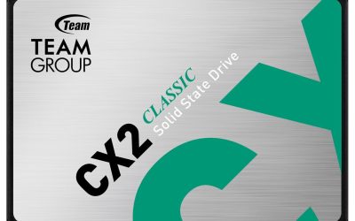 Team Group CX2 2.5″ 2TB SATA III 3D TLC Internal Solid State Drive (SSD) T253X6002T0C101