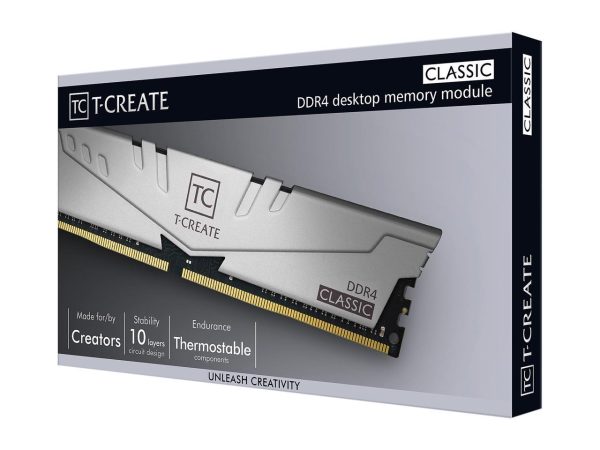 Team T-Create Classic 10 LAYERS 16GB (2 x 8GB) 288-Pin PC RAM DDR4 3200 (PC4 25600) Desktop Memory Model TTCCD416G3200HC22DC01 - Image 3