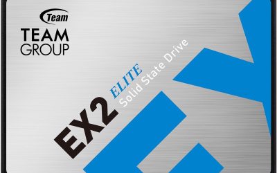 Team Group EX2 2.5″ 2TB SATA III 3D NAND Internal Solid State Drive (SSD) T253E2002T0C101