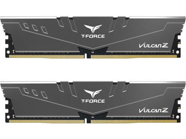Team T-FORCE VULCAN Z 16GB (2 x 8GB) DDR4 3200 (PC4 25600) Desktop Memory Model TLZGD416G3200HC16FDC01