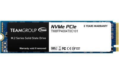 Team Group MP34 M.2 2280 4TB PCIe 3.0 x4 with NVMe 1.3 3D NAND Internal Solid State Drive (SSD) TM8FP4004T0C101