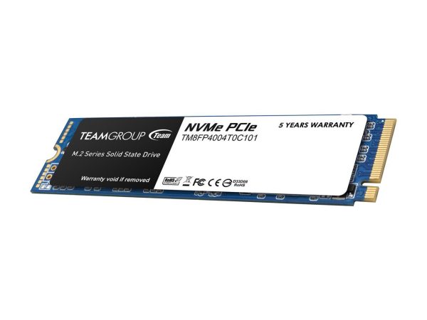 Team Group MP34 M.2 2280 4TB PCIe 3.0 x4 with NVMe 1.3 3D NAND Internal Solid State Drive (SSD) TM8FP4004T0C101 - Image 2