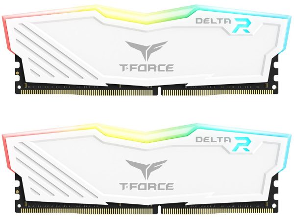 Team T-Force Delta RGB 64GB (2 x 32GB) 288-Pin PC RAM DDR4 3600 (PC4 28800) Desktop Memory Model TF4D464G3600HC18JDC01