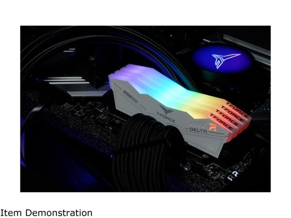 Team T-Force Delta RGB 32GB (2 x 16GB) 288-Pin PC RAM DDR5 6400 (PC5 51200) Desktop Memory Model FF4D532G6400HC40BDC01 - Image 5