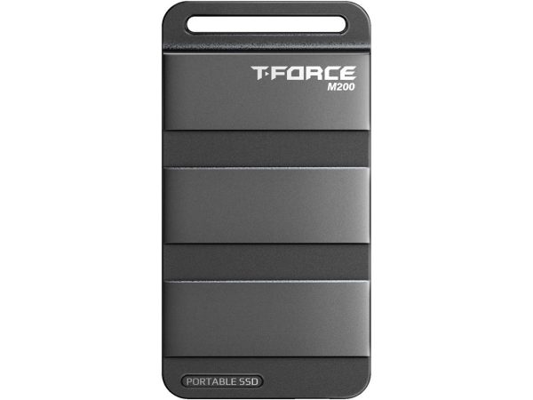 Team Group T-FORCE M200 2TB Portable SSD USB3.2 Gen 2x2 Type-C, Read/Write 2000MB/s Compatible with PS5 & Xbox & Chrome OS (T8FED9002T0C102)