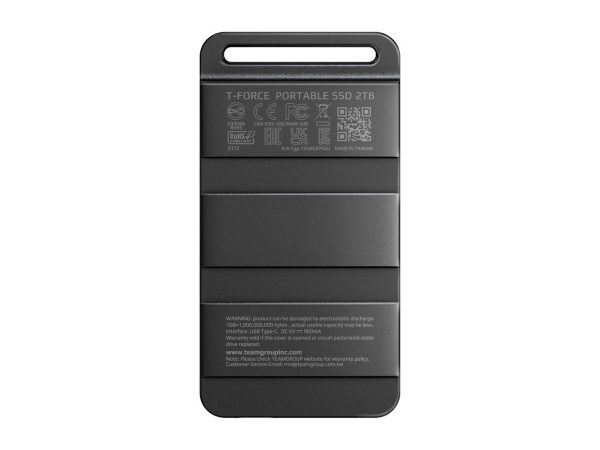 Team Group T-FORCE M200 2TB Portable SSD USB3.2 Gen 2x2 Type-C, Read/Write 2000MB/s Compatible with PS5 & Xbox & Chrome OS (T8FED9002T0C102) - Image 3