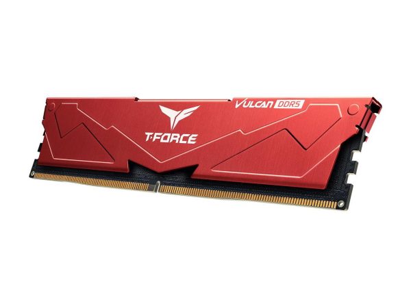 Team T-Force Vulcan 32GB (2 x 16GB) 288-Pin PC RAM DDR5 5200 (PC5 41600) Desktop Memory Model FLRD532G5200HC40CDC01 - Image 2