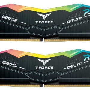 Team T-Force Delta RGB 32GB (2 x 16GB) DDR5 5200 (PC5 41600) Desktop Memory Model FF3D532G5200HC40CDC01
