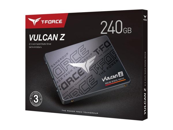 Team Group T-FORCE VULCAN Z 2.5" 240GB SATA III 3D NAND Internal Solid State Drive (SSD) T253TZ240G0C101 - Image 5