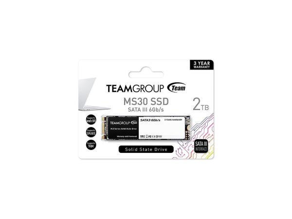 Team Group MS30 M.2 2280 2TB SATA III TLC Internal Solid State Drive (SSD) TM8PS7002T0C101 - Image 2