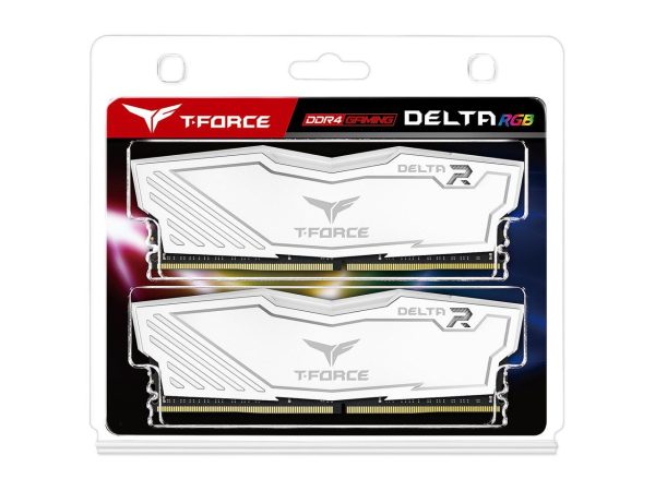Team T-Force Delta RGB 16GB (2 x 8GB) 288-Pin PC RAM DDR4 3200 (PC4 25600) Desktop Memory Model TF4D416G3200HC16FDC01 - Image 3