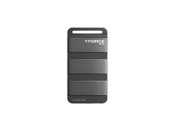 Team Group T-FORCE M200 500GB Portable SSD USB3.2 Gen 2x2 Type-C, Read/Write 2000MB/s Compatible with PS5 & Xbox & Chrome OS (T8FED9500G0C102)