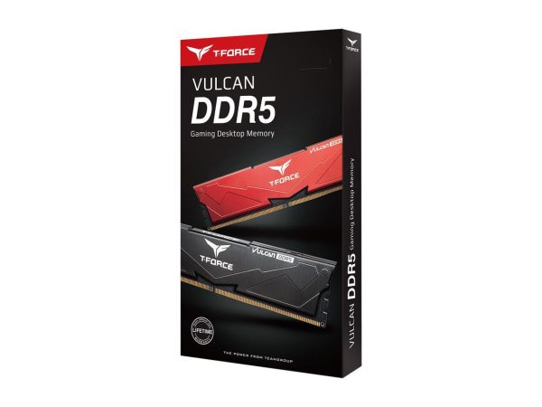 Team T-Force Vulcan 32GB (2 x 16GB) 288-Pin PC RAM DDR5 6000 (PC5 48000) Desktop Memory Model FLBD532G6000HC38ADC01 - Image 5