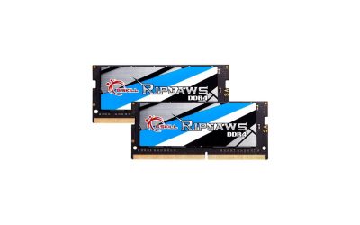 G.SKILL Ripjaws Series 16GB (2 x 8GB) 260-Pin DDR4 SO-DIMM DDR4 3200 (PC4 25600) Laptop Memory Model F4-3200C22D-16GRS