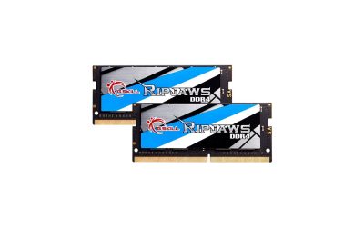 G.SKILL Ripjaws Series 32GB (2 x 16GB) 260-Pin DDR4 SO-DIMM DDR4 3200 (PC4 25600) Laptop Memory Model F4-3200C22D-32GRS