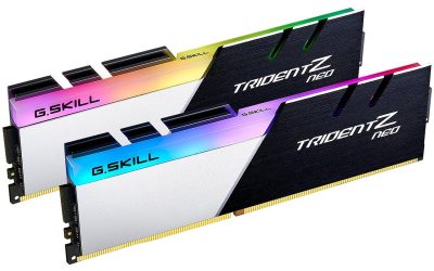 G.SKILL Trident Z Neo Series 32GB (2 x 16GB) 288-Pin PC RAM DDR4 3600 (PC4 28800) Desktop Memory Model F4-3600C14D-32GTZN