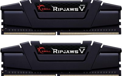 G.SKILL Ripjaws V Series 16GB (2 x 8GB) 288-Pin PC RAM DDR4 4000 (PC4 32000) Desktop Memory Model F4-4000C16D-16GVKA