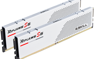 G.SKILL Ripjaws S5 Series 64GB (2 x 32GB) 288-Pin PC RAM DDR5 5200 (PC5 41600) Desktop Memory Model F5-5200J3636D32GX2-RS5W