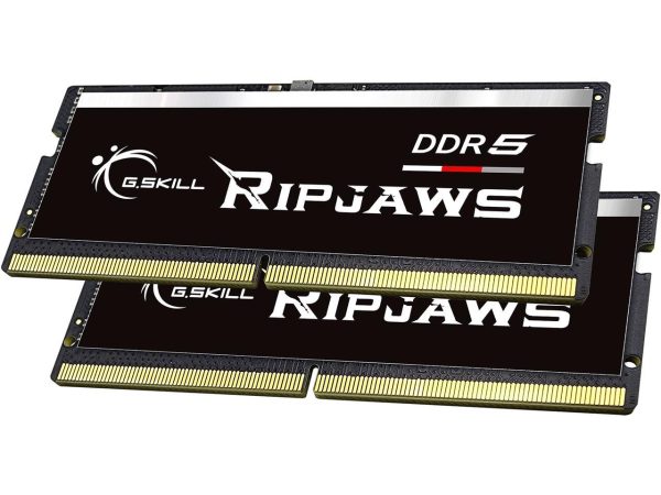 G.SKILL Ripjaws SO-DIMM 32GB (2 x 16GB) 262-Pin DDR5 SO-DIMM DDR5 4800 (PC4 38400) Laptop Memory Model F5-4800S4039A16GX2-RS - Image 2