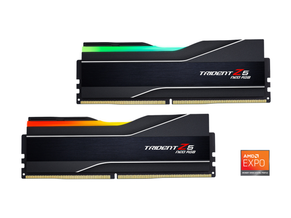 G.SKILL Trident Z5 Neo RGB Series 64GB (2 x 32GB) 288-Pin PC RAM DDR5 6000 (PC5 48000) Desktop Memory Model F5-6000J3040G32GX2-TZ5NR - Image 2