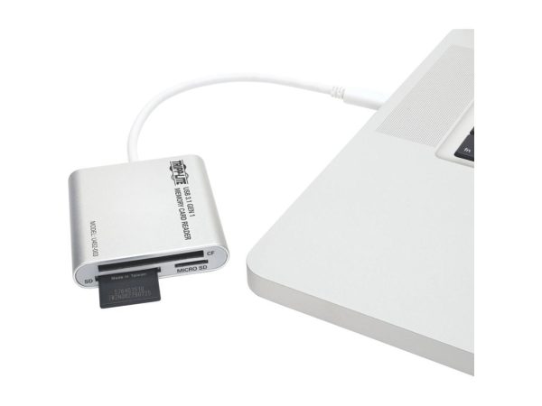 Tripp Lite U452-003 USB 3.0 USB 3.1 Gen 1 Multi-Drive Smart-Card Flash-Memory Media Reader/Writer - Image 3