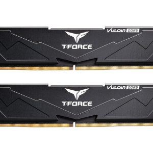 Team T-Force Vulcan 64GB (2 x 32GB) 288-Pin PC RAM DDR5 6000 (PC5 48000) Desktop Memory Model FLBD564G6000HC38ADC01