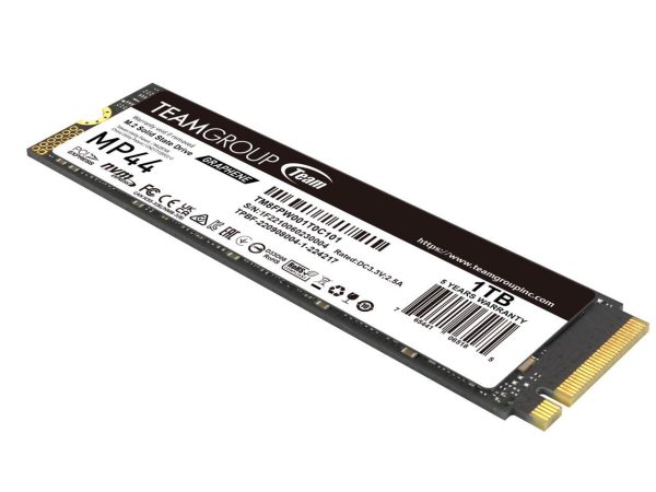 Team Group MP44 M.2 2280 1TB PCIe 4.0 x4 with NVMe Laptop & Desktop & NUC & NAS Internal Solid State Drive (SSD), (R/W Speed up to 7,400/6,500MB/s) TM8FPW001T0C101 - Image 3