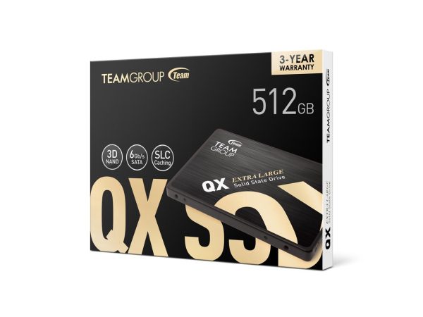 Team Group QX 2.5" 512GB SATA III 3D NAND Internal Solid State Drive (SSD), Speed up to 560MB/s, Laptop & PC Desktop compatible (T253X7512G0C101) - Image 5