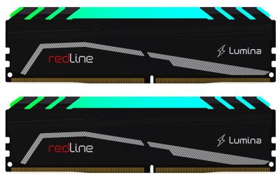 Mushkin Enhanced Redline Lumina RGB 64GB (2 x 32GB) 288-Pin PC RAM DDR5 6000 (PC5 48000) Desktop Memory Model MLA5C600AFFP32GX2
