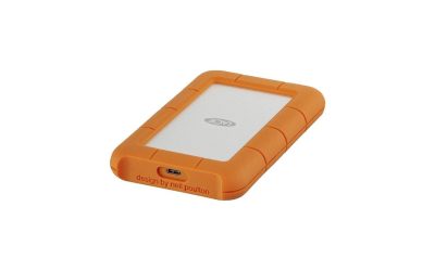 LaCie 2TB Rugged USB-C Portable Hard Drive 1 x USB-C 3.1 Model STFR2000800 Orange