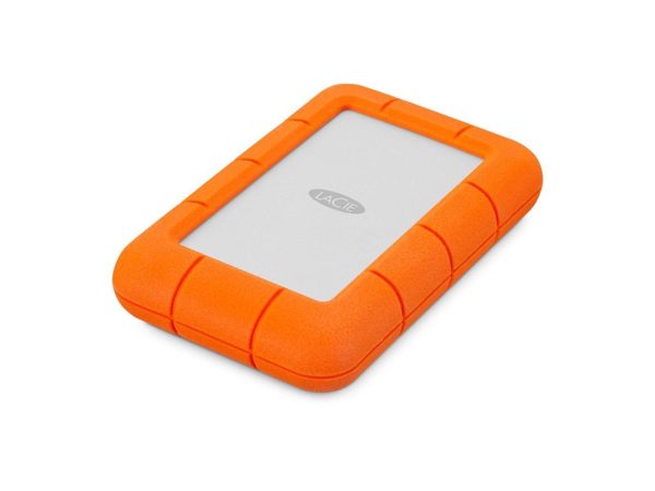 LaCie 5TB Rugged Mini Portable Hard Drive USB 3.0 Model STJJ5000400 Orange - Image 3