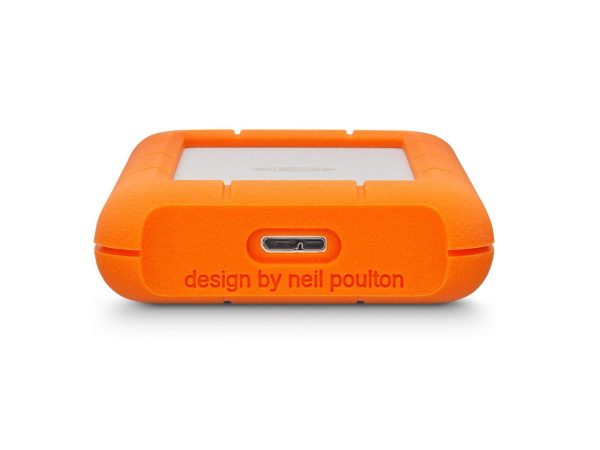 LaCie 5TB Rugged Mini Portable Hard Drive USB 3.0 Model STJJ5000400 Orange - Image 5