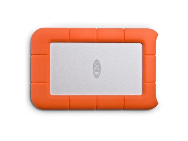 LaCie 5TB Rugged Mini Portable Hard Drive USB 3.0 Model STJJ5000400 Orange - Image 4