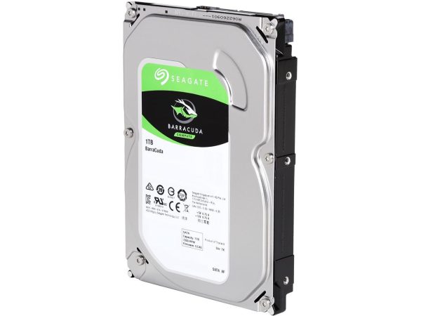 Seagate BarraCuda ST1000DM010 1TB 7200 RPM 64MB Cache SATA 6.0Gb/s 3.5" Hard Drive Bare Drive - Image 2