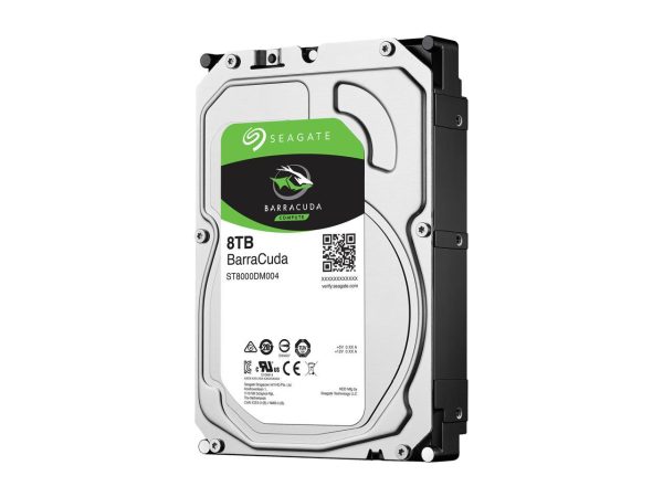 Seagate BarraCuda NE-ST8000DM004 8TB 5400 RPM 256MB Cache SATA 6.0Gb/s 3.5" Internal Hard Drive Bare Drive - Image 2