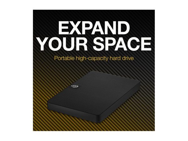 Seagate Expansion Portable 2TB External Hard Drive HDD - 2.5 Inch USB 3.0, for Mac and PC with Rescue Services (STKM2000400) - Image 2