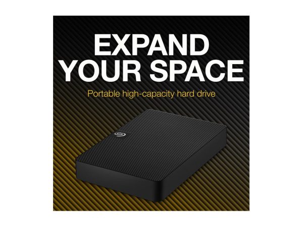 Seagate Expansion Portable 5TB External Hard Drive HDD - 2.5 Inch USB 3.0, for Mac and PC with Rescue Services (STKM5000400) - Image 3