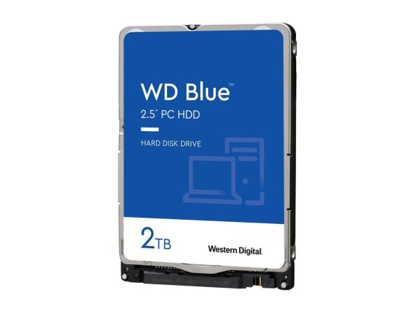 WD Blue WD20SPZX 2TB 5400 RPM 128MB Cache SATA 6.0Gb/s 2.5" Internal Notebook Hard Drive - Image 2