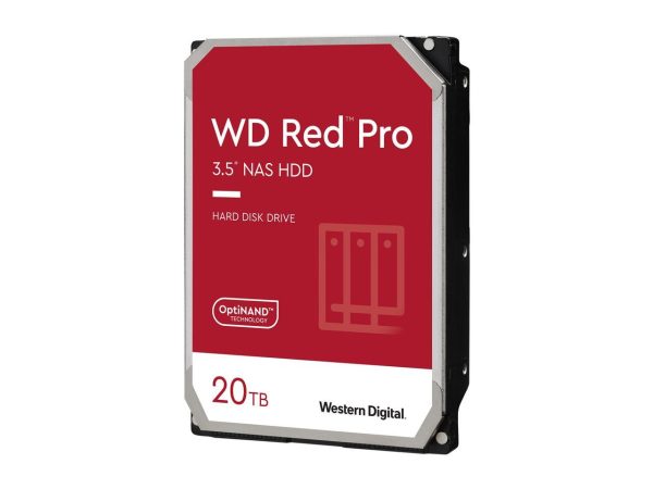 WD Red Pro WD201KFGX 20TB 7200 RPM 512MB Cache SATA 6.0Gb/s 3.5" Internal Hard Drive - Image 2