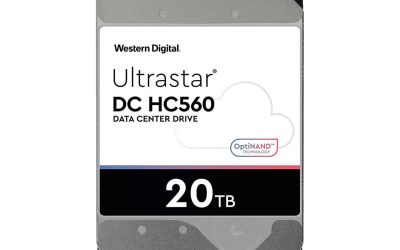 WD Ultrastar DC HC560 0F38755 20TB Hard Drive 512MB Cache 7200 RPM SATA 6.0Gb/s 512E SE NP3 3.5″ Internal HDD (WUH722020ALE6L4)
