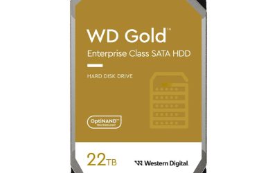 WD Gold WD221KRYZ 22TB 7200 RPM 512MB Cache SATA 6.0Gb/s 3.5″ Internal Hard Drive