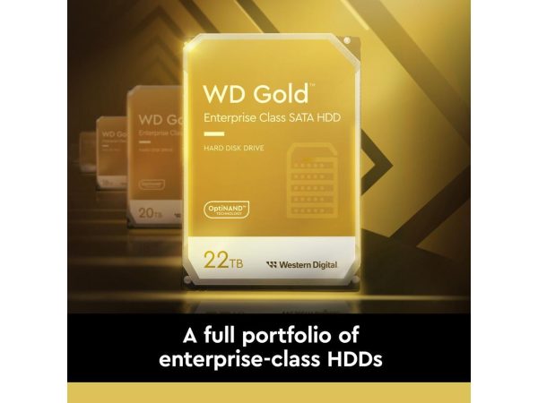 WD Gold WD221KRYZ 22TB 7200 RPM 512MB Cache SATA 6.0Gb/s 3.5" Internal Hard Drive - Image 5