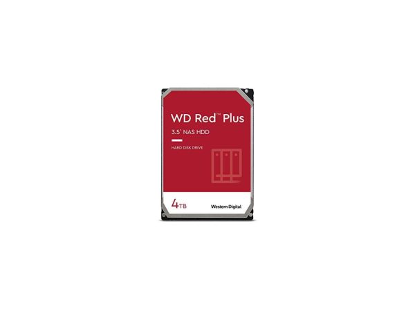 WD Red Plus 4TB NAS Hard Disk Drive - 5400 RPM Class SATA 6Gb/s, CMR, 256MB Cache, 3.5 Inch - WD40EFPX - Image 4