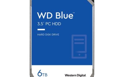 WD Blue 6TB Desktop Hard Disk Drive – 5400 RPM SATA 6Gb/s 256MB Cache 3.5 Inch – WD60EZAX