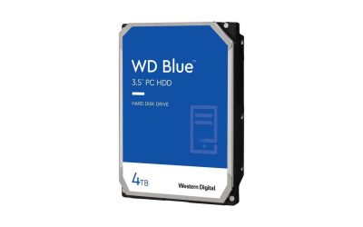WD Blue 4TB Desktop Hard Disk Drive – 5400 RPM SATA 6Gb/s 256MB Cache 3.5 Inch – WD40EZAX