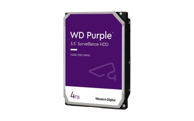 WD WD43PURZ 4TB WD Purple Surveillance Internal Hard Drive HDD – SATA 6 Gb/s, 256 MB Cache, 3.5″ – WD43URZ